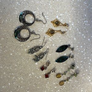 Mics earrings $5.00 for all. This has sold on Poshmark.